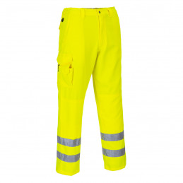 Hi-Vis Combat-housut, keltainen, normaali, koko 4XL