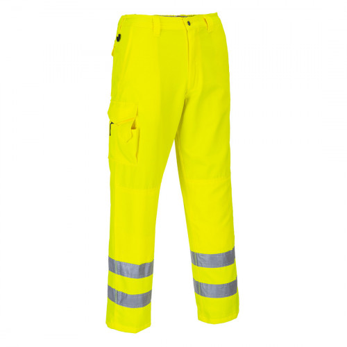 Hi-Vis Combat-housut, keltainen, normaali, koko 4XL