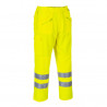 Hi-Vis Action-housut, keltainen, normaali, koko M