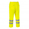 Hi-Vis Action-housut, keltainen, hoikka, koko XL