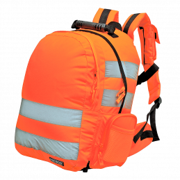 Hi-Vis-reppu pikalukoilla