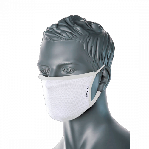 Antimikroobiseksi käsitelty 3-kerroksinen kasvomaski (25kpl)