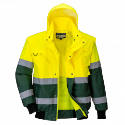 X-Hi-Vis Bomber-takki