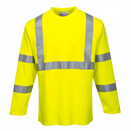 FR HI-Vis pitkähihainen t-paita