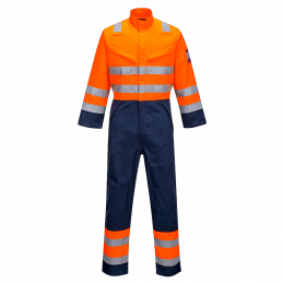 Modaflame RIS navy/oranssi haalari