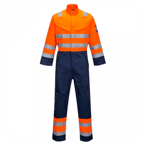 Modaflame RIS navy/oranssi haalari