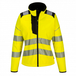 PW3 Hi-Vis Naisten Softshell-takki