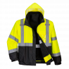 Hi-Vis Premoum 3-in-1 Bomber-takki