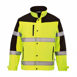 Kaksiväri Softshell-takki (3L)
