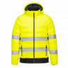 Hi-Vis Ultrasonic lämmitettävä kevyttoppatakki
