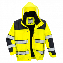 Klassinen Hi-Vis Bomber-takki