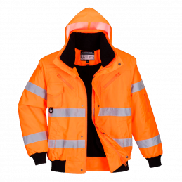 Hi-Vis 3-1 Bomber-takki