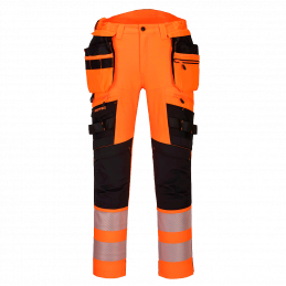 DX4 Hi-Vis Joustohousut irrotettavilla riipputaskuilla