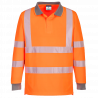 Eco Hi-Vis Pitkähihainen pikeepaita (6kpl pakkaus)