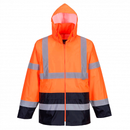 Perinteinen Hi-Vis kontrasti sadetakki