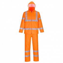 Hi-Vis pieneen tilaan pakattava sadeasu