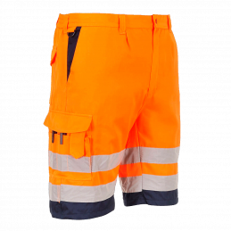 HI-Vis kevyet polyesteri puuvilla shortsit
