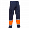 Kevyet Hi-Vis kaksisävy Combat-housut