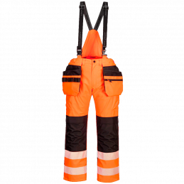 PW3 Hi-Vis sadetta kestävät avohaalarit
