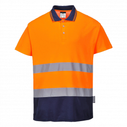 Kaksiväri Cotton Comfort- polo