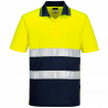 Hi-Vis kevyt kontrastivärinen lyhythihainen pikee