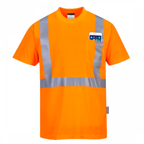 Hi-Vis taskullinen t-paita