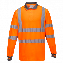 Pitkähihainen Cotton Comfort-polo