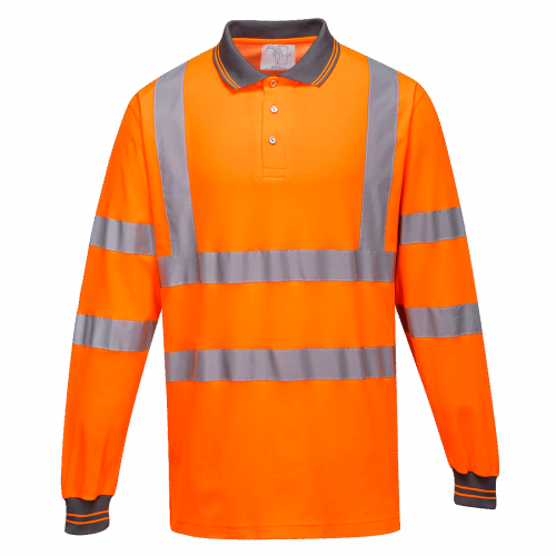 Pitkähihainen Cotton Comfort-polo