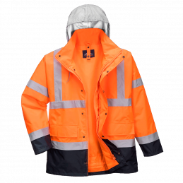 Hi-Vis 4-in-1 Kontrasti Traffic-Takki