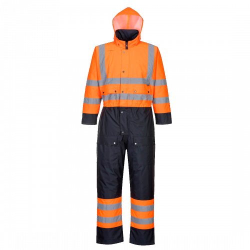 Hi-Vis Vuorelliset haalarit - Kontrastiväritys