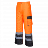Hi-Vis Vuorelliset Kontrastiväri talvihousut