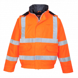 Bizflame Hi-Vis palosuojattu Talvi-Bomber-takki