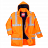 Bizflame Hi-Vis Antistaattinen FR-sadetakki.