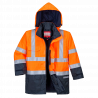 Bizflame Hi-Vis vuorellinen multinormiparkatakki