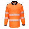 PW3 Pitkähihainen Hi-Vis poolopaita