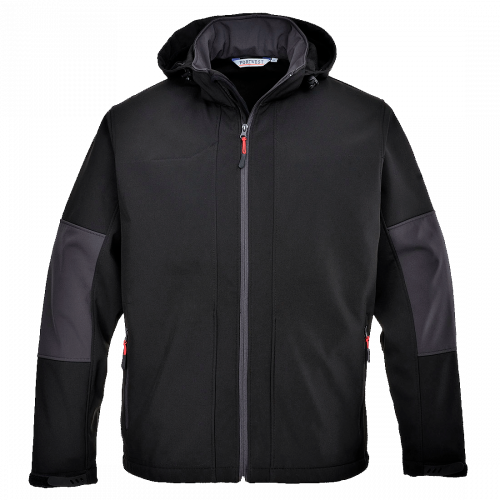Softshell-takki hupulla 3L