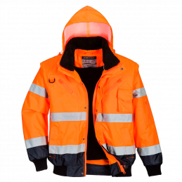 Hi-Vis Kontrasti Bomber-takki