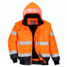 Hi-Vis Kontrasti Bomber-takki