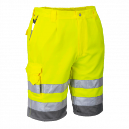 Hi-Vis Poly-Puuvilla shortsit