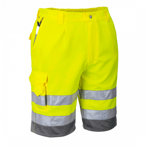 Hi-Vis Poly-Puuvilla shortsit