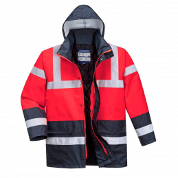 Hi-Vis kontrasti Traffic-takki