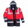 Hi-Vis kontrasti Traffic-takki
