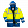 Hi-Vis kontrasti Traffic-takki