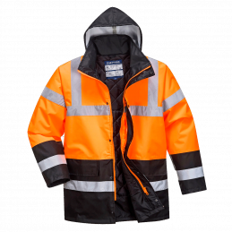 Hi-Vis kaksisävy Traffic-takki