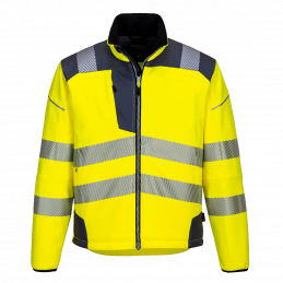 PW3 Softshell-huomiotakki