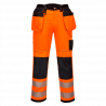PW3 HiVis- riipputaskutyöhousut