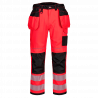 PW3 HiVis- riipputaskutyöhousut
