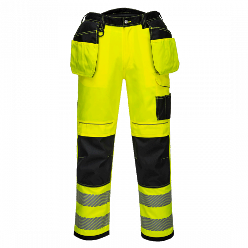 PW3 HiVis- riipputaskutyöhousut