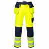 PW3 HiVis- riipputaskutyöhousut