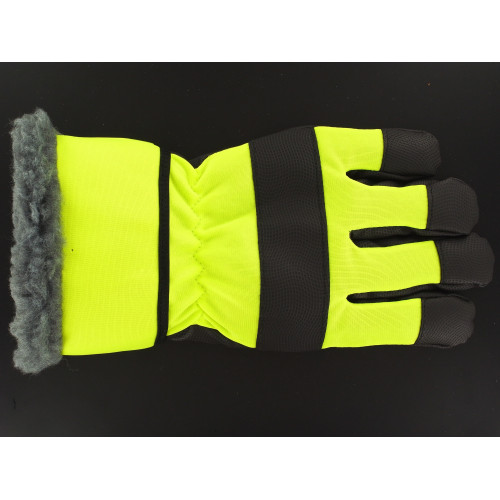 Synteettinen Microthan Teddyvuorikäsine